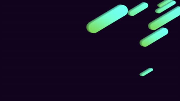 Animation Loop Video Abstrakt Bakgrund Flytta — Stockvideo