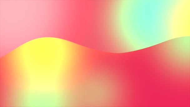 Animation Video Loop Gradient Background Moving — Video Stock