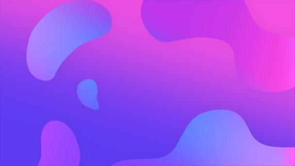 Animation Video Loop Gradient Background Moving — Video Stock