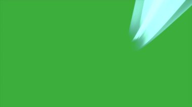 Yeşil ekran arkaplanındaki canlandırma video döngü ögesi efekti