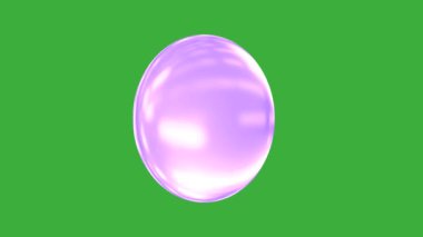 Yeşil ekran arkaplanı üzerinde hareket eden canlandırma videosu soyut