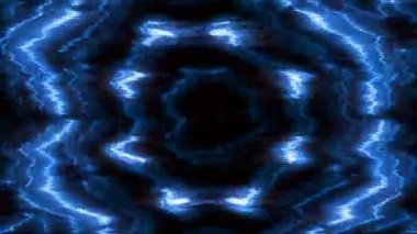 Vj görüntü canlandırmasını soyut görsel arkaplan hareketini döngüye sokuyor