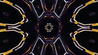 Vj görüntü canlandırmasını soyut görsel arkaplan hareketini döngüye sokuyor