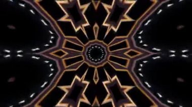 Vj görüntü canlandırmasını soyut görsel arkaplan hareketini döngüye sokuyor