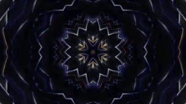 Vj görüntü canlandırmasını soyut görsel arkaplan hareketini döngüye sokuyor