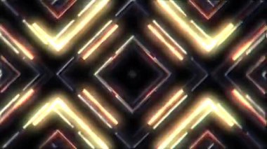 Vj görüntü canlandırmasını soyut görsel arkaplan hareketini döngüye sokuyor