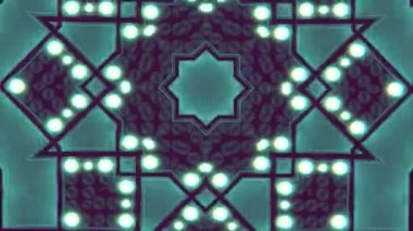 Vj görüntü canlandırma arkaplanını hareket bulanıklığı efekti ve parlaklık efektiyle döndürür