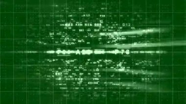 Bokeh etkisi arka planında hareket eden canlandırma videosu dijital arkaplanı