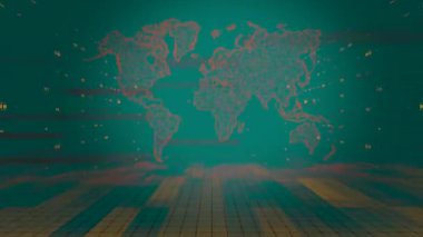 Haber arkaplanı için animasyon videosu, çok güzel ve kullanıma uygun