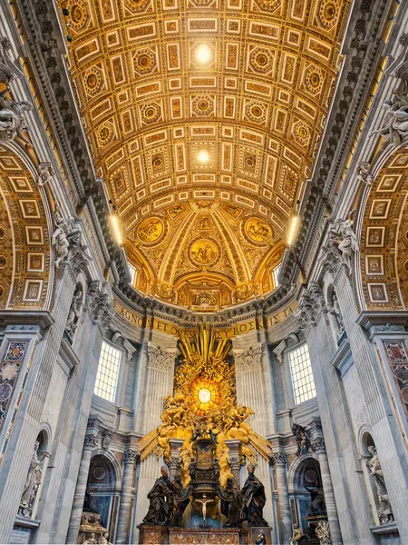 St. Peters Bazilikası, Vatikan, İtalya. Yüksek kalite fotoğraf