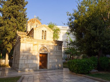 Ortodoks Kutsal Meryem Kilisesi Gorgoepikoos ve Aziz Eleutherius, Atina, Yunanistan 