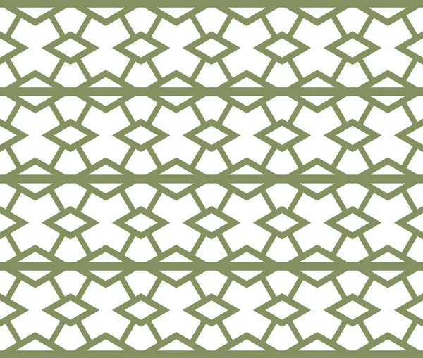 Geometrik dikişsiz desen beyaz arkaplanda izole edildi. Bu soyut tasarım, arka plan, doku ve modern tasarımlar için mükemmel tekrarlayan bir geometrik desen içerir.