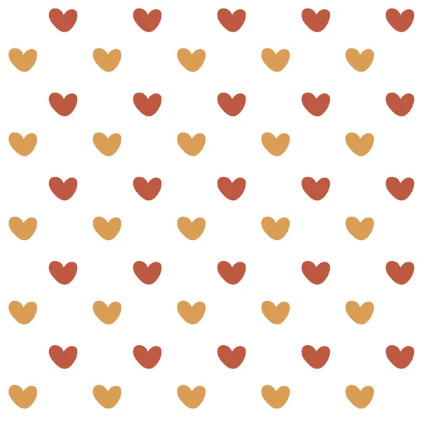 Fundo Vetor Dia Dos Namorados Com Pequenos Corações Cor Rosa — Vetor de Stock
