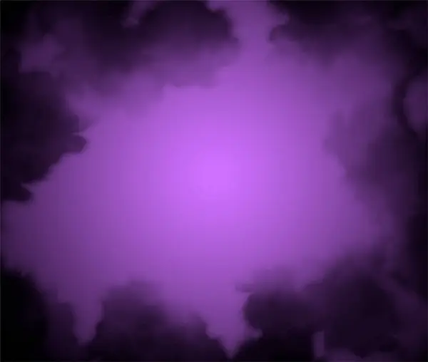 雾蒙蒙的深色背景上的淡红色 紫色薄雾 — 图库矢量图片