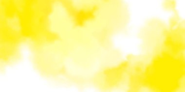 Sarı suluboya arka plan kavramı, vektör