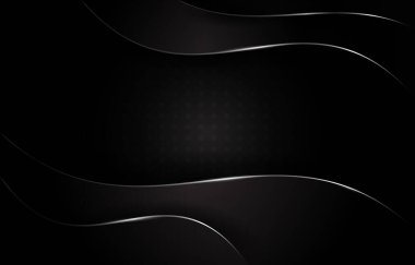 Kara Dalga Kurumsal Teknoloji Boş Alan Arkaplanı