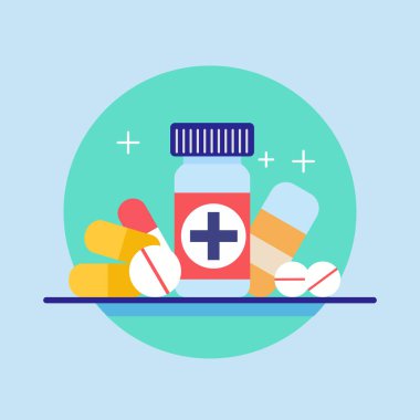 Eczanede Sağlıklı İlaç Kapsülü Haplarıyla Uyuşturucu Günü Yok