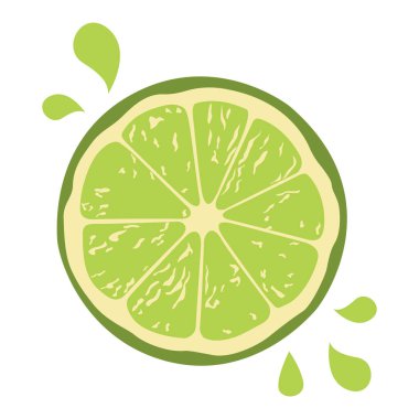 Dilimlenmiş Limon Limonu Turuncu Turuncu Turunçgil Sağlıklı Beslenme Vektörü İllüstrasyonu