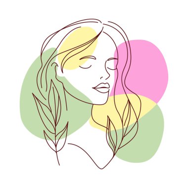 Doğa ile Güzel Kız Yüzü Doğal Güzellik Bakımı İçin Bitki Bırakıyor