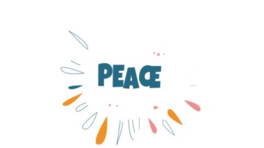 Romantik Çiçekte Barışın Görüntüsü Çiçek Yaprakları Çember Çerçevesi Arkaplanı Yapıyor