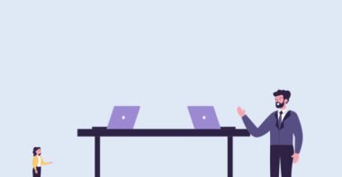 Ekip Çalışması İş Toplantısının Görüntüsü Ekranda Infographic ile Ofiste