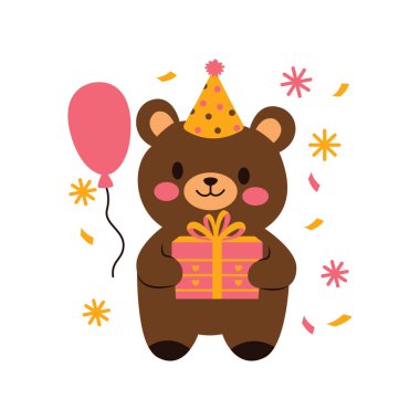 Şirin Oyuncak Bebek Oyuncak Karakteri Doğum gününü Hediye Kutusu ve Balonla Kutla