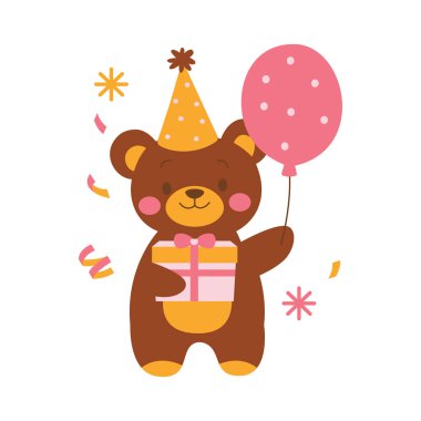 Şirin Oyuncak Bebek Oyuncak Karakteri Doğum gününü Hediye Kutusu ve Balonla Kutla