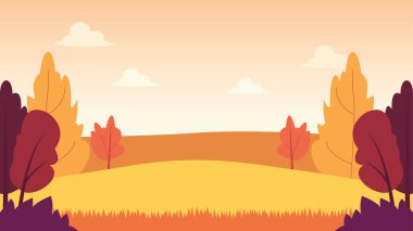 Sabah yapraklı buğday tarlası tabiat manzarası