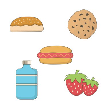 Hotdog Kurabiyeleri, Çilekli Çilek İçeceği.