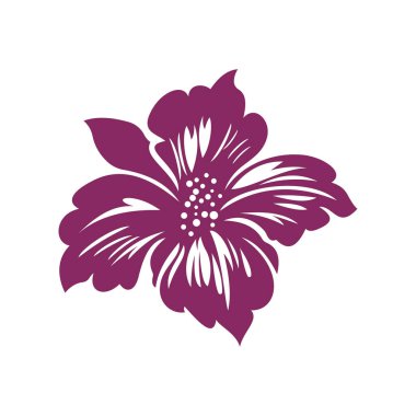 Romantik Çiçek Doğal Mor Çiçek Çiçek Çiçeği Dekorasyonu