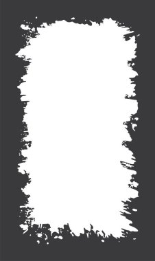 Özet Siyah Mürekkep Lekesi Sulu Sert Kırsal Çerçeve Arkaplanı Kopyalama Boşluğu
