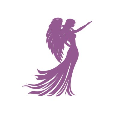 Taraf Görünümü Tanrıçası Kollar Kalkık Duruyor