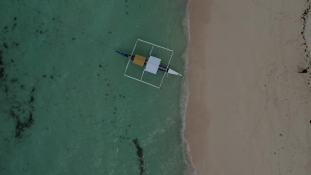 Filipinas Contenido Diverso Selva Lago Océano Barco Isla Desnuda Oscilación — Vídeo de stock
