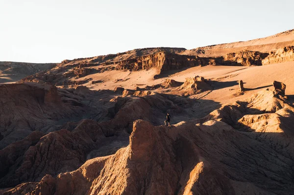 Όμορφη Θέα Του Valle Luna Moon Valley San Pedro Atacama — Φωτογραφία Αρχείου