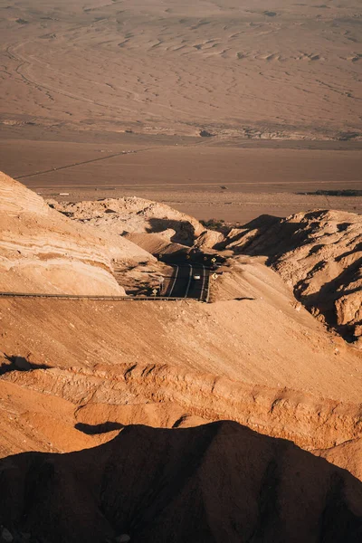 Prachtig Uitzicht Valle Luna Moon Valley San Pedro Atacama Woestijn — Stockfoto