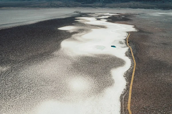 Вид Салт Лагун Балтінаш Сан Педро Атакама Пустеля Чилі Фотографія — стокове фото