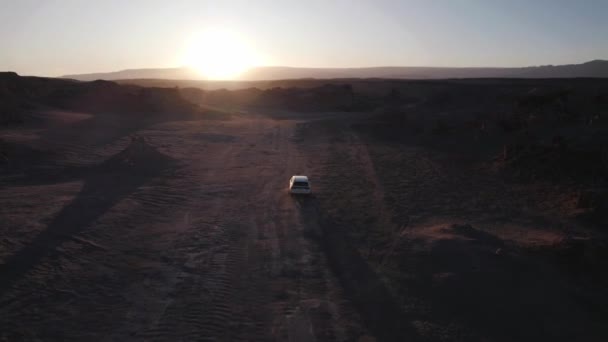 Valle Luna Moon Vadisi Ndeki San Pedro Atacama Çölü Nde — Stok video
