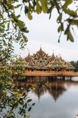 Bangkok Tayland 'daki antik şehir, Antik Siyam, Muang Boran. Yüksek kalite fotoğraf