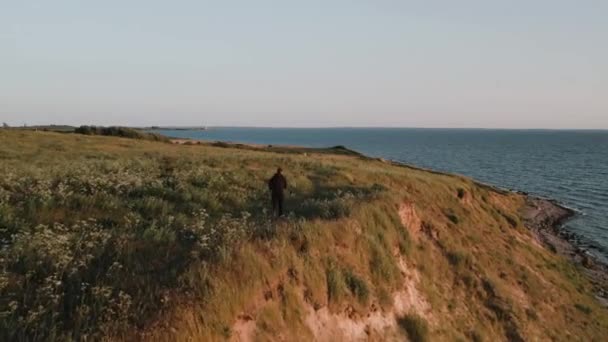 Images Aériennes Paisible Île Helnaes Funen Fyn Danemark Images Haute — Video