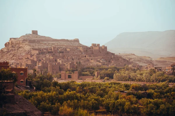 Ait Benhaddou Ville Forteresse Près Ouarzazate Maroc Photo Haute Qualité — Photo