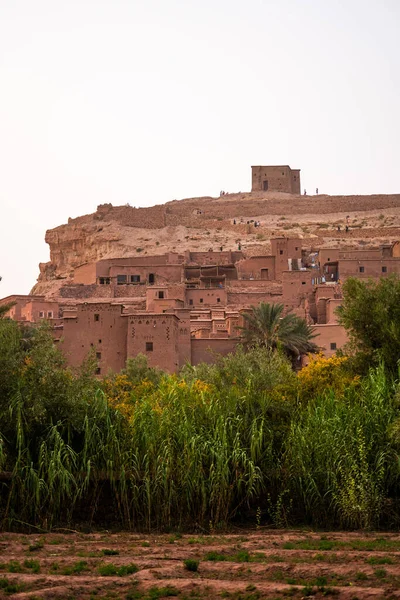 Πόλη Φρούριο Ait Benhaddou Κοντά Στο Ouarzazate Στο Μαρόκο Υψηλής — Φωτογραφία Αρχείου
