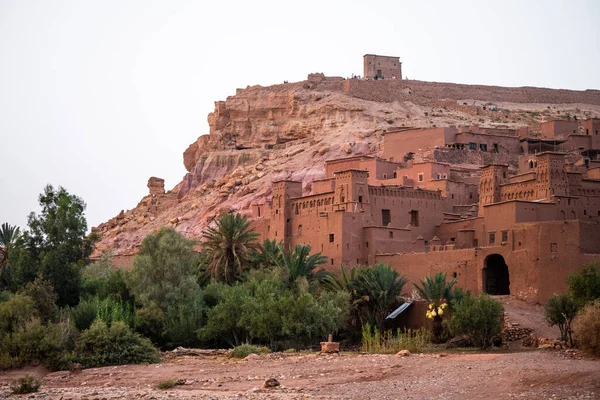 Πόλη Φρούριο Ait Benhaddou Κοντά Στο Ouarzazate Στο Μαρόκο Υψηλής — Φωτογραφία Αρχείου