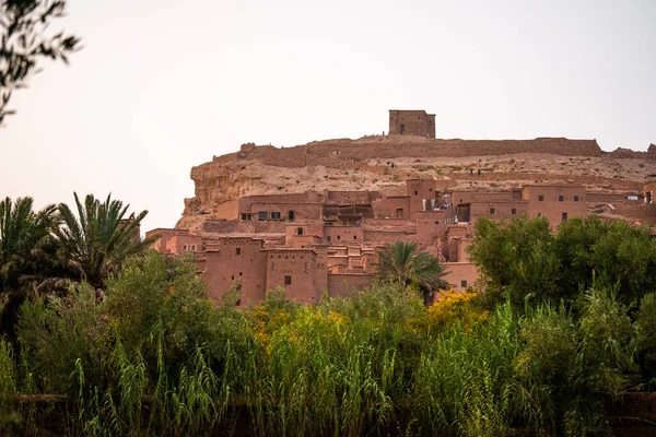 Fas Ouarzazate Yakınlarındaki Ait Benhaddou Kale Kasabası Yüksek Kalite Fotoğraf — Stok fotoğraf
