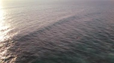 Uluwatu Tapınağı ve Endonezya, Bali 'deki Batu Jaran yakınlarındaki kayalık kıyıları ve okyanus. Yüksek kalite fotoğraf