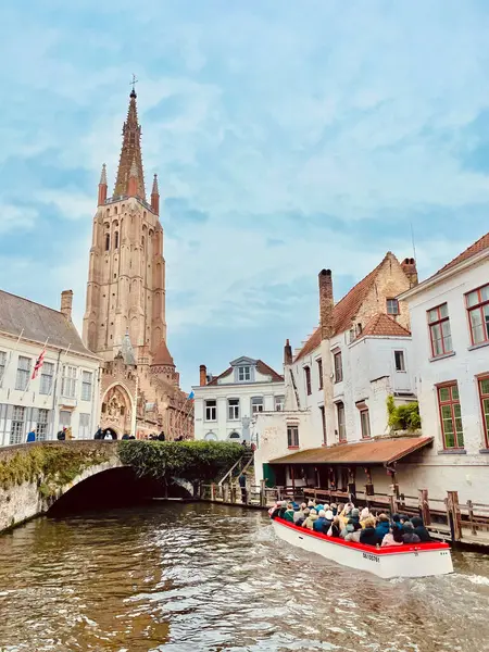 Bruges Bélgica Setembro 2017 Cidade Velha Cidade Wroclaw Polônia — Fotografia de Stock