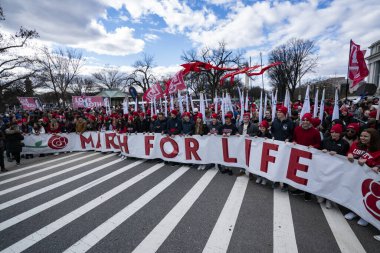  jan 20th 2023 was the march for life in Washington DC on the National mall. 
