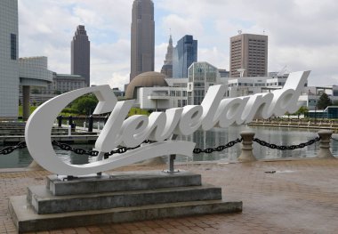 Cleveland, Ohio 'da Panorama ve İmza