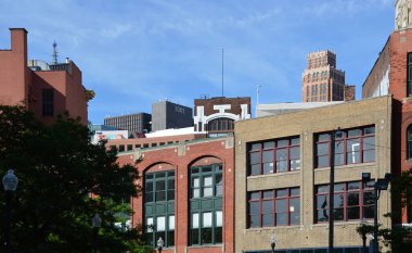 Detroit, Michigan 'ın Panoraması