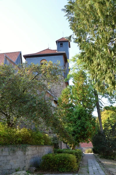 Castelo Histórico Mosteiro Cidade Ilsenburg Saxônia Anhalt — Fotografia de Stock