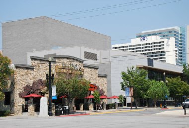 Salt Lake şehrinin Panorama 'sı, Utah' ın başkenti.